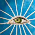 Teller Auge Grün 