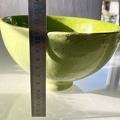 Grüne Obstschale